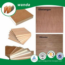 Indoor Usage and E1 Formaldehyde Emission Standards Burma teak plywood